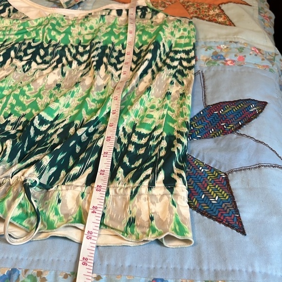 Athleta Crossback Blousy Printed Tankini Top - Picture 11 of 11